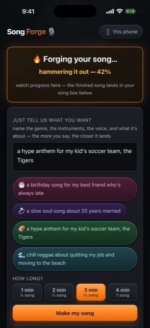 Song Forge screenshot